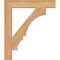 Ekena Millwork Balboa Block Smooth Bracket, Western Red Cedar, 3 1/2"W x 24"D x 28"H BKT04X24X28BOA05SWR - alternate 3